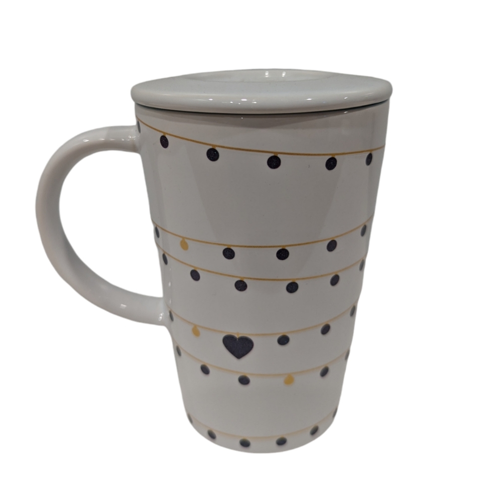 David's Tea Christmas Mug with Lid